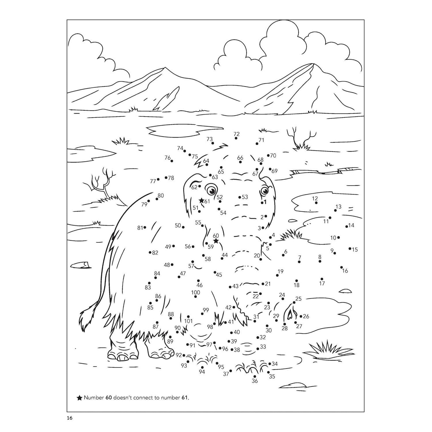 Dinosaurs & Prehistoric Animals Dot-To-Dot Fun!: Count from 1 to 101