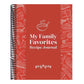 My Family Favorites Recipe Journal: A Blank Keepsake Journal