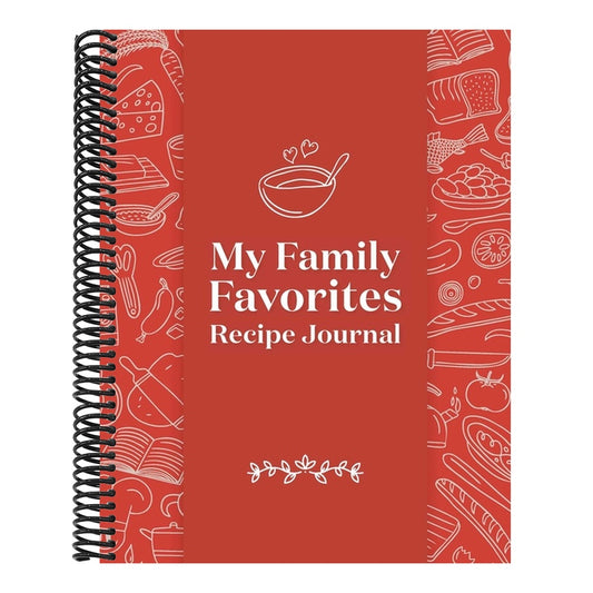 My Family Favorites Recipe Journal: A Blank Keepsake Journal