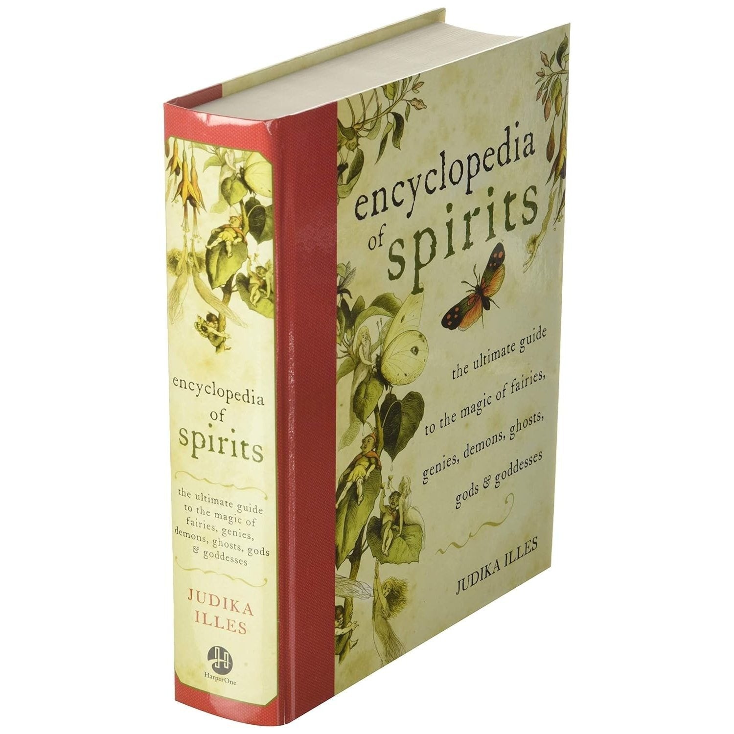 The Encyclopedia of Spirits: The Ultimate Guide to the Magic of Fairies, Genies, Demons, Ghosts, Gods and Goddesses (Witchcraft & Spells) (Spiral Bound)