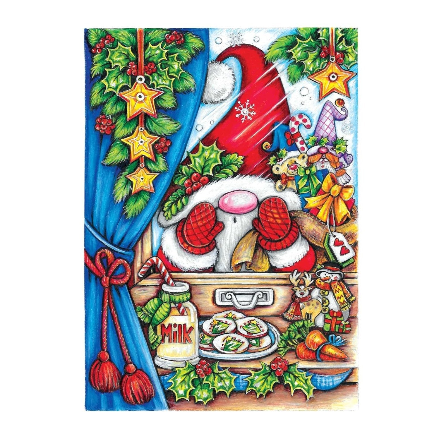 Creative Haven Christmas Gnomes Coloring Book (Adult Coloring Books: Christmas)