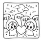 Comfy Buddies: A Creepy Sweet Coloring Book