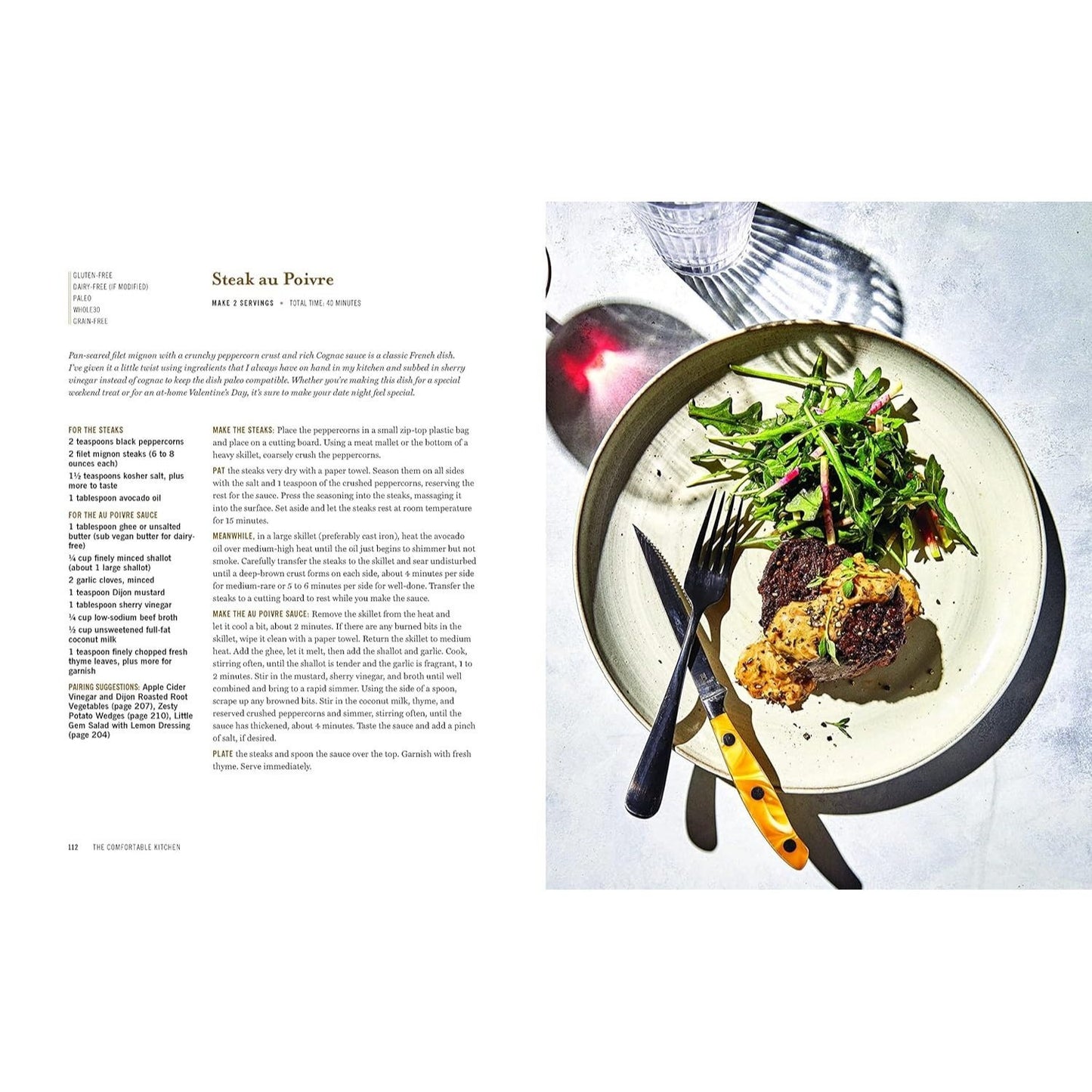 The Comfortable Kitchen: 105 Laid-Back, Healthy, and Wholesome Recipes (Defined Dish Book) (Spiral Bound)