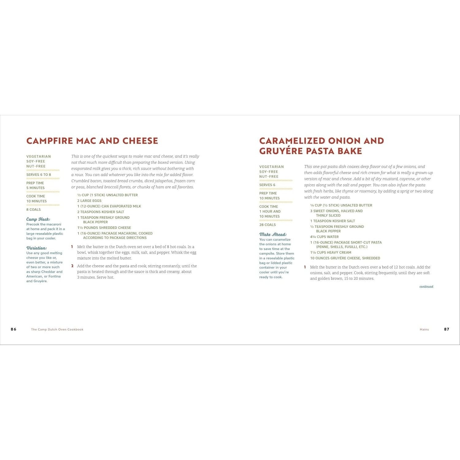 The Camp Dutch Oven Cookbook: Easy 5-Ingredient Recipes to Eat Well in the Great Outdoors (Spiral Bound)