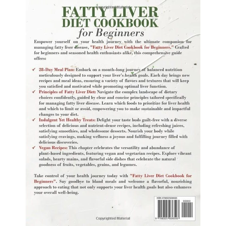 Fatty Liver Diet Cookbook: 2000 Days of Healthy & Reversal Everyday Recipes for Beginners & Experienced Guide to Improve Cleanse Detox and Support Res