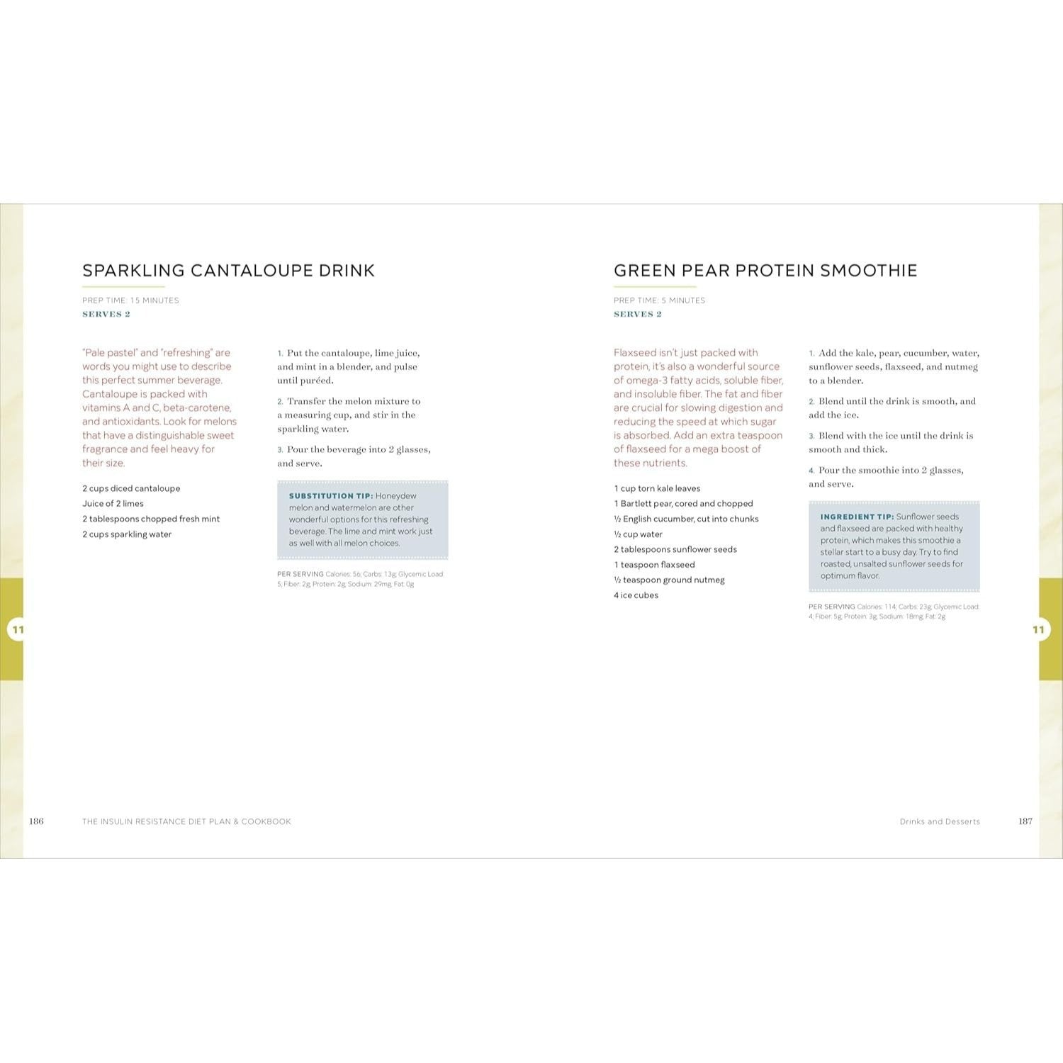 The Insulin Resistance Diet Plan & Cookbook: Lose Weight, Manage Pcos, and Prevent Prediabetes (Spiral Bound)