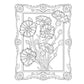 Creative Haven Flowers of the World Coloring Book