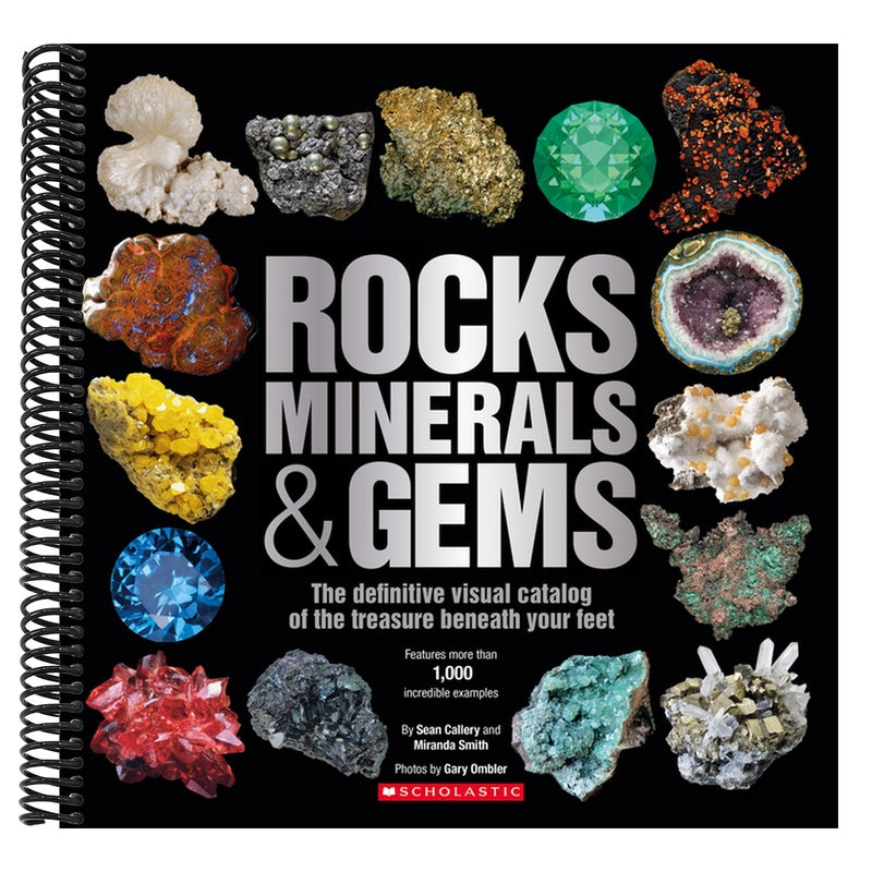 Rocks, Minerals & Gems (Spiral Bound)