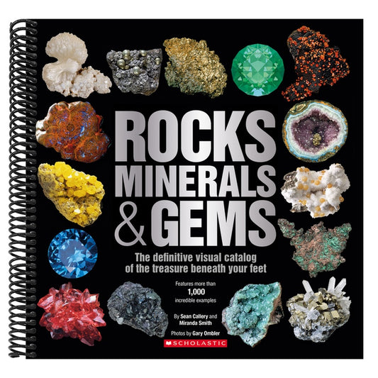 Rocks, Minerals & Gems (Spiral Bound)