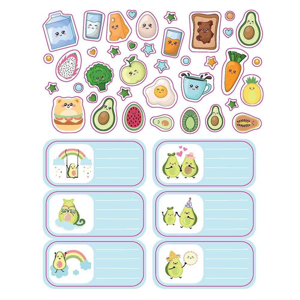 Avocado & Friends: Kawaii Activity Fun (with Over 200 Stickers!)