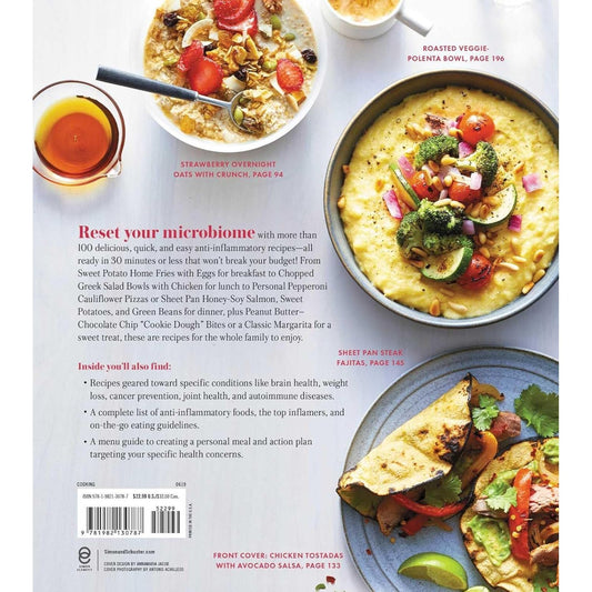 Meals That Heal: 100+ Everyday Anti-Inflammatory Recipes in 30 Minutes or Less: A Cookbook (Spiral Bound)