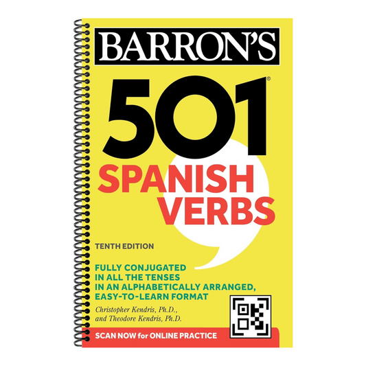 501 Spanish Verbs, Tenth Edition (Barron's 501 Verbs) (10TH ed.) (Spiral Bound)