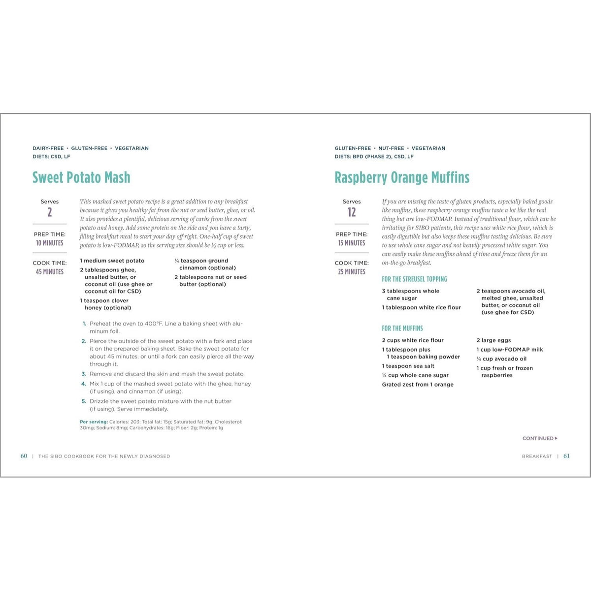 The Sibo Cookbook for the Newly Diagnosed: The Complete Guide to Relieving Symptoms and Preventing Recurrence