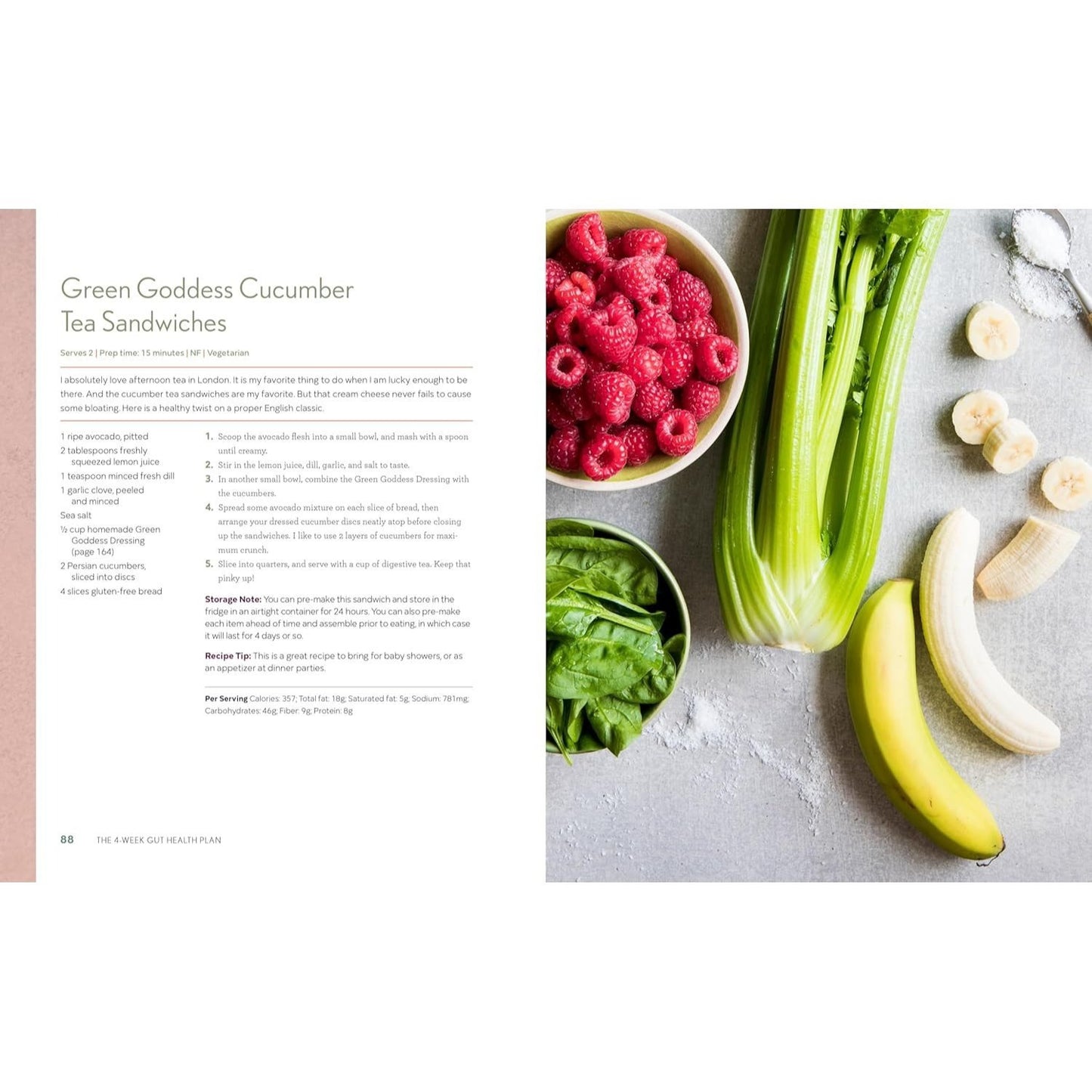 The 4-Week Gut Health Plan: 75 Recipes to Help Restore Your Gut (Spiral Bound)