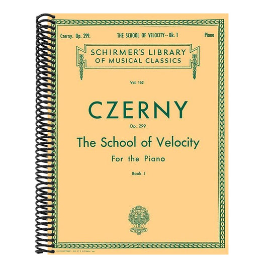 School of Velocity, Op. 299 - Book 1: Schirmer Library of Classics Volume 162 Piano Technique