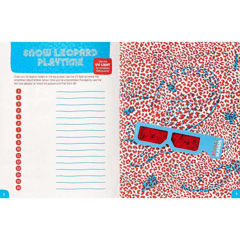 Secret Puzzle Fun (Highlights Fun to Go Deluxe) (Spiral Bound)