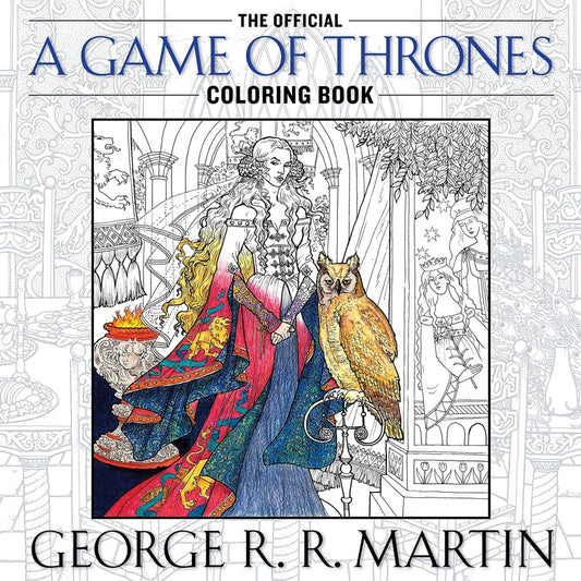 The Official a Game of Thrones Coloring Book (Spiral Bound)