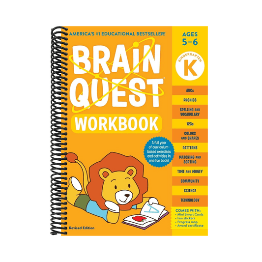 Brain Quest Workbook: Kindergarten Revised Edition (Revised)
