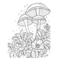Creative Haven the Art of Mushrooms Coloring Book