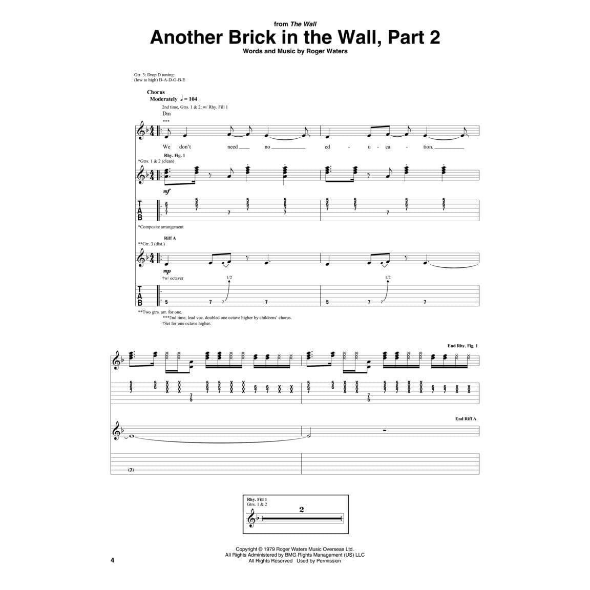 Pink Floyd - Guitar Anthology