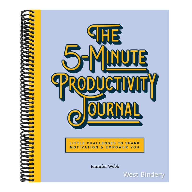 The 5-Minute Productivity Journal: Little Challenges to Spark Motivation and Empower You