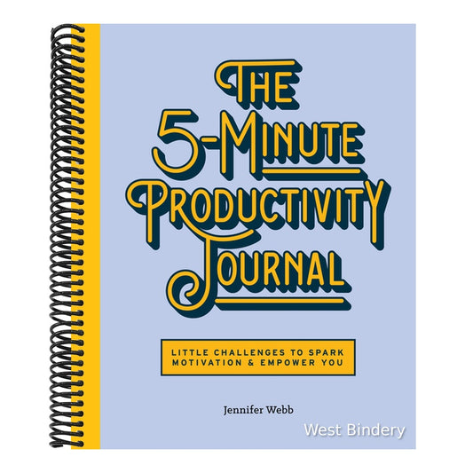 The 5-Minute Productivity Journal: Little Challenges to Spark Motivation and Empower You
