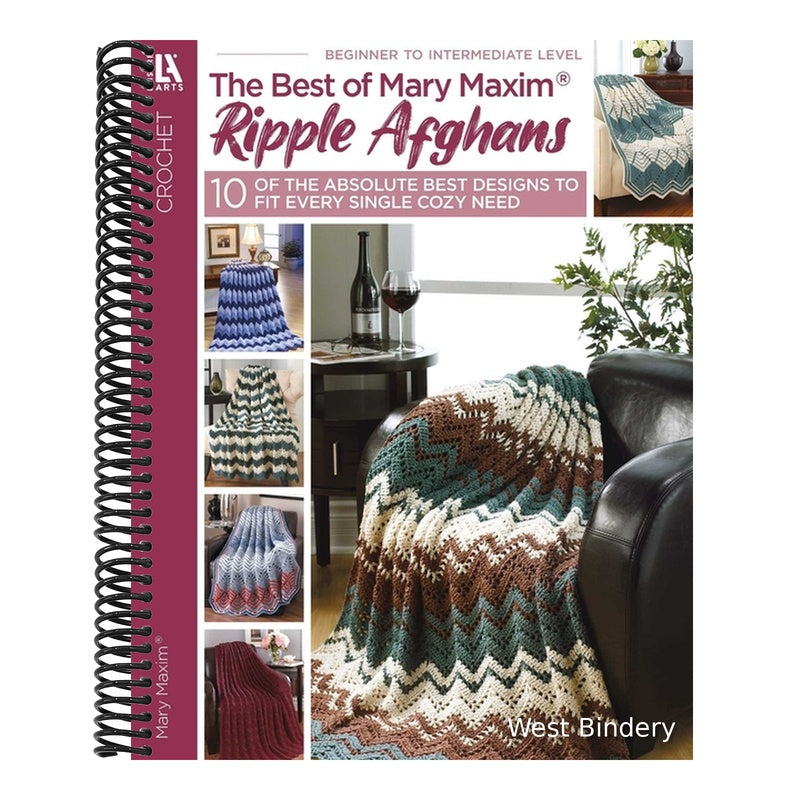 The Best of Mary Maxim Ripple Afghans: 10 Projects