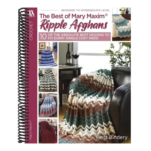 The Best of Mary Maxim Ripple Afghans: 10 Projects