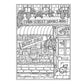Creative Haven Main Street Coloring Book