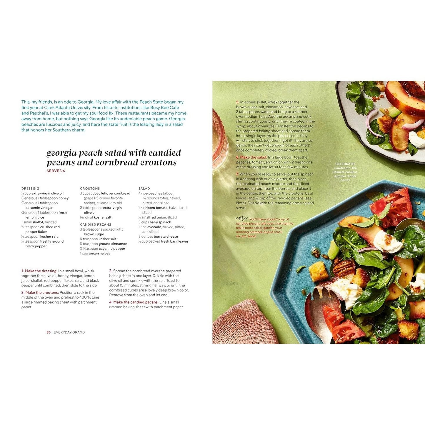 Everyday Grand: Soulful Recipes for Celebrating Life's Big and Small Moments: A Cookbook
