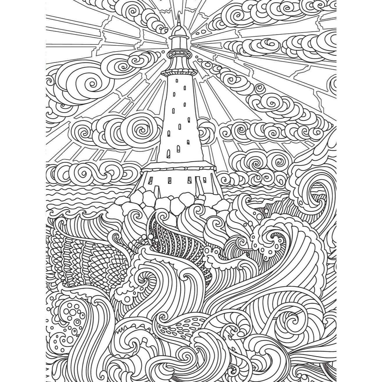 Healing Vibes: Coloring for Calm