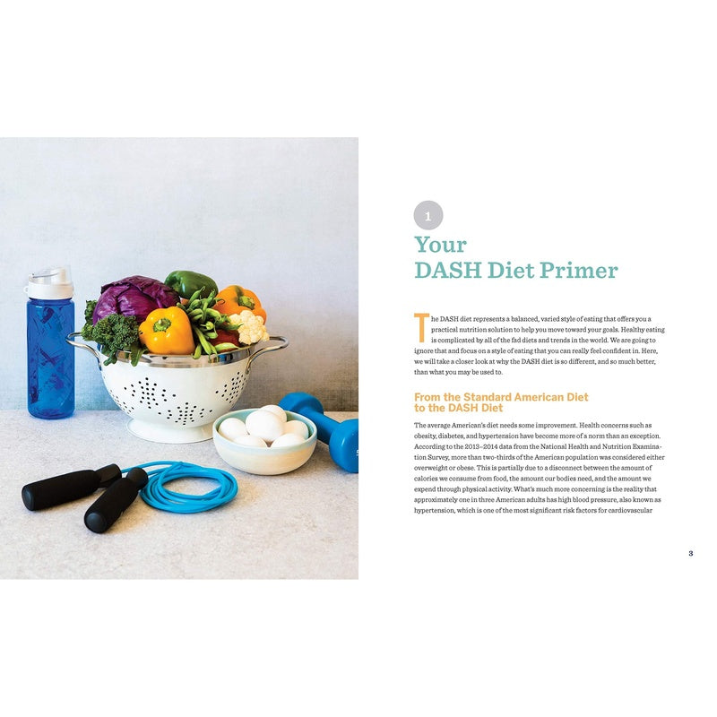 The 28 Day Dash Diet Weight Loss Program: Recipes and Workouts to Lower Blood Pressure and Improve Your Health (Spiral Bound)