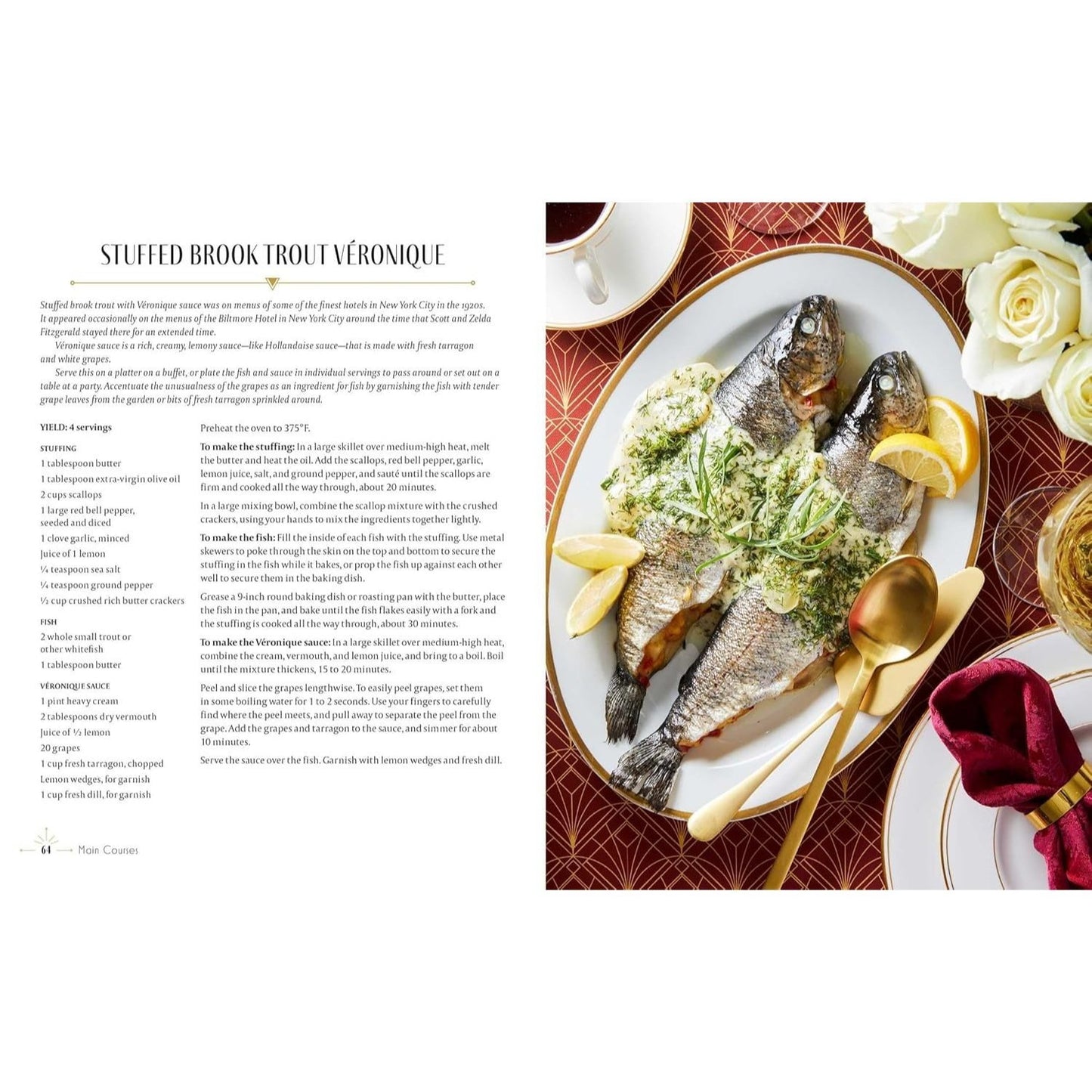 The Great Gatsby Cooking and Entertaining Guide: Decadent Dishes and Classic Cocktails from the Roaring Twenties