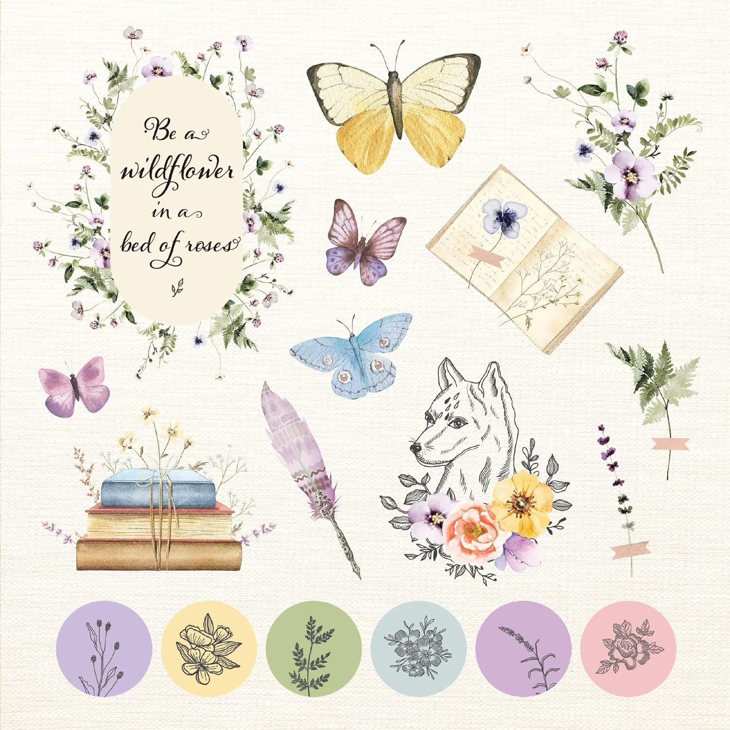 Boho Dreams Sticker Book: A Free-Spirited Sticker Book