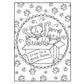 Happy Cats Coloring Book/Happy Cats Color by Number: 2 Books in 1/Flip and See!