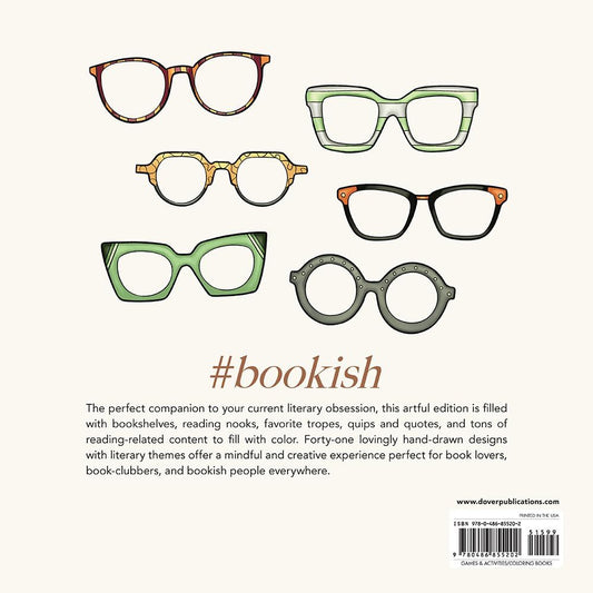 Bookish: The Coloring Book (Art & Ephemera for Bookworms & Bibliophiles)