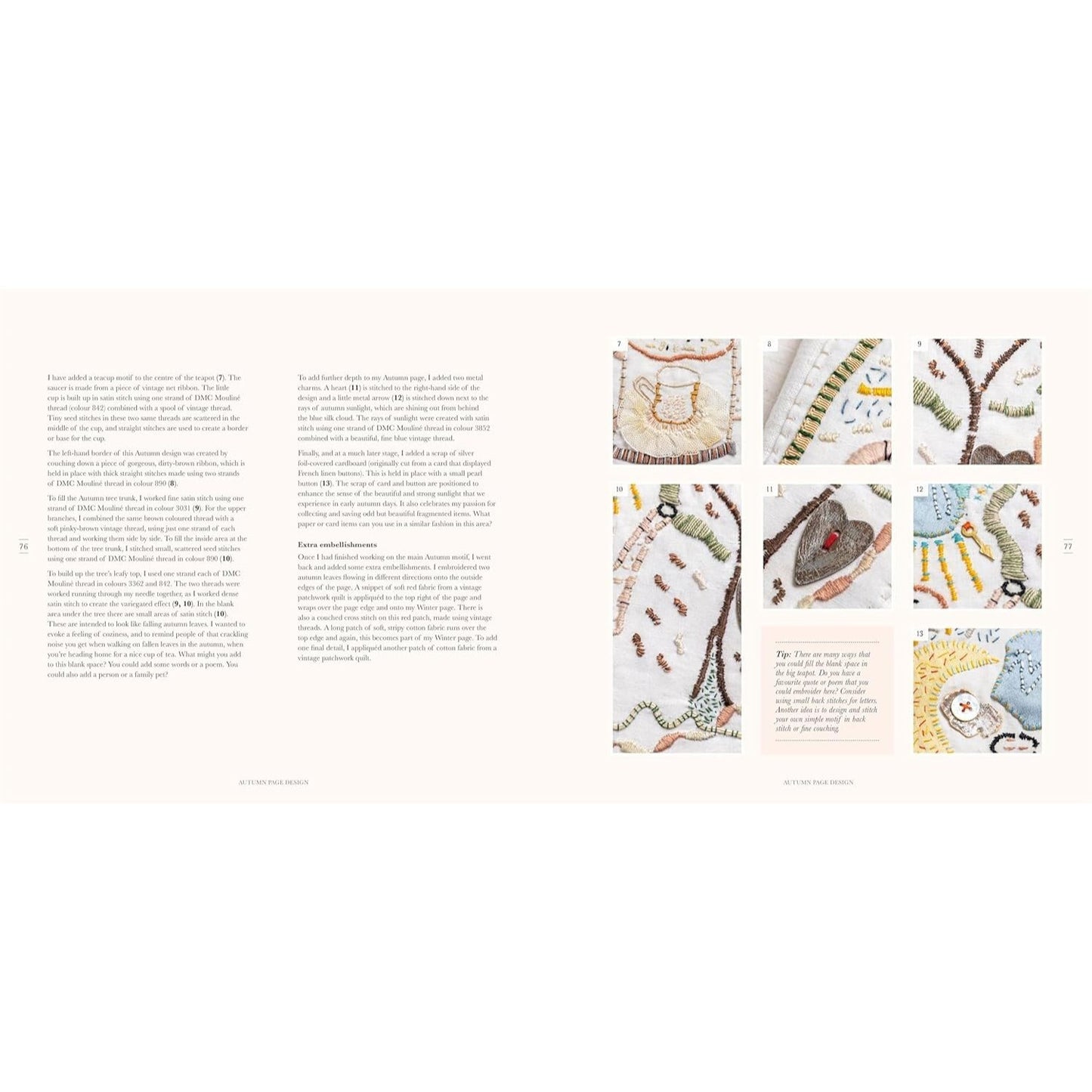 Journal with Thread: A Practical Guide to Sewing Seasonal Stories in Fabric & Thread with Iron-On Transfers