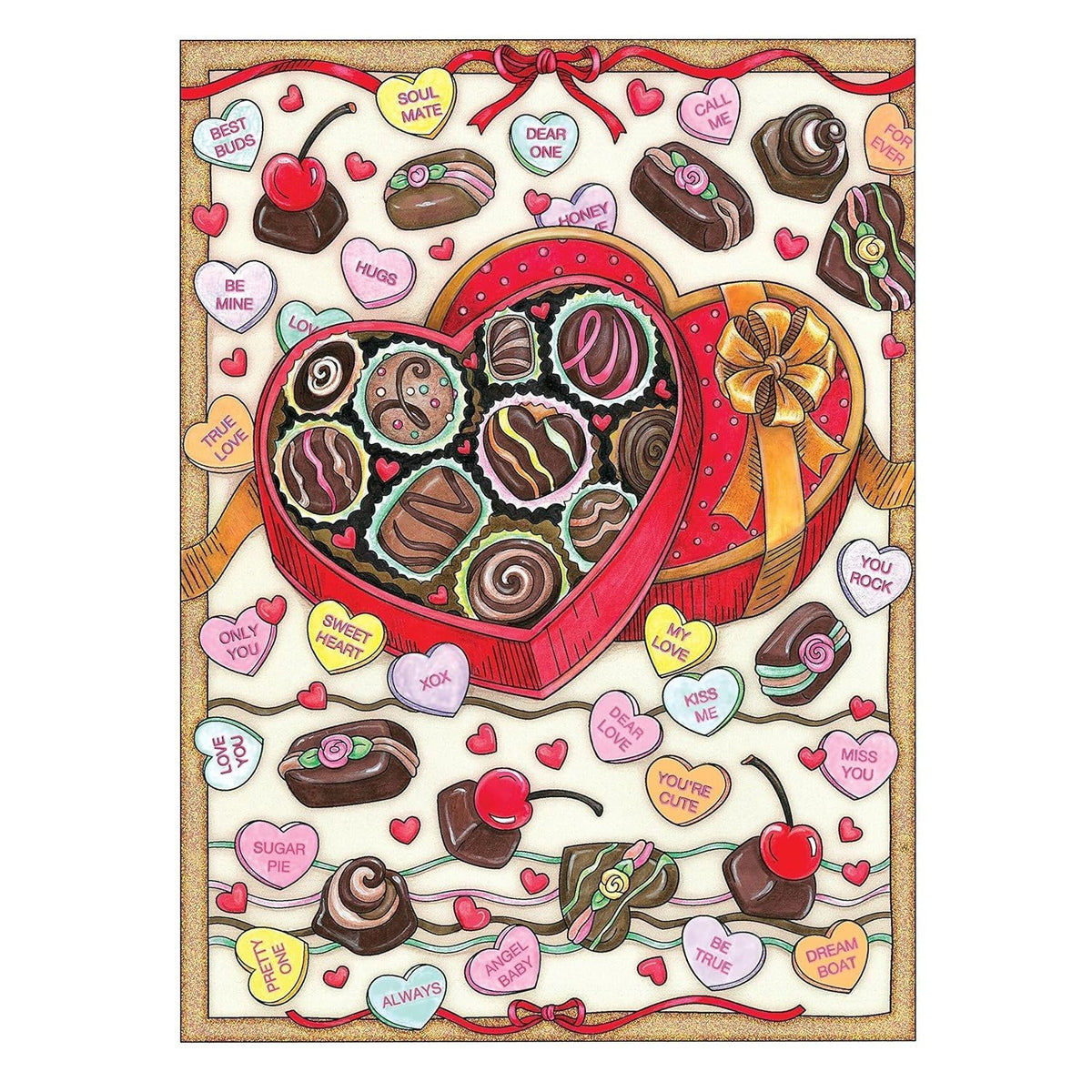 Creative Haven Love Coloring Book