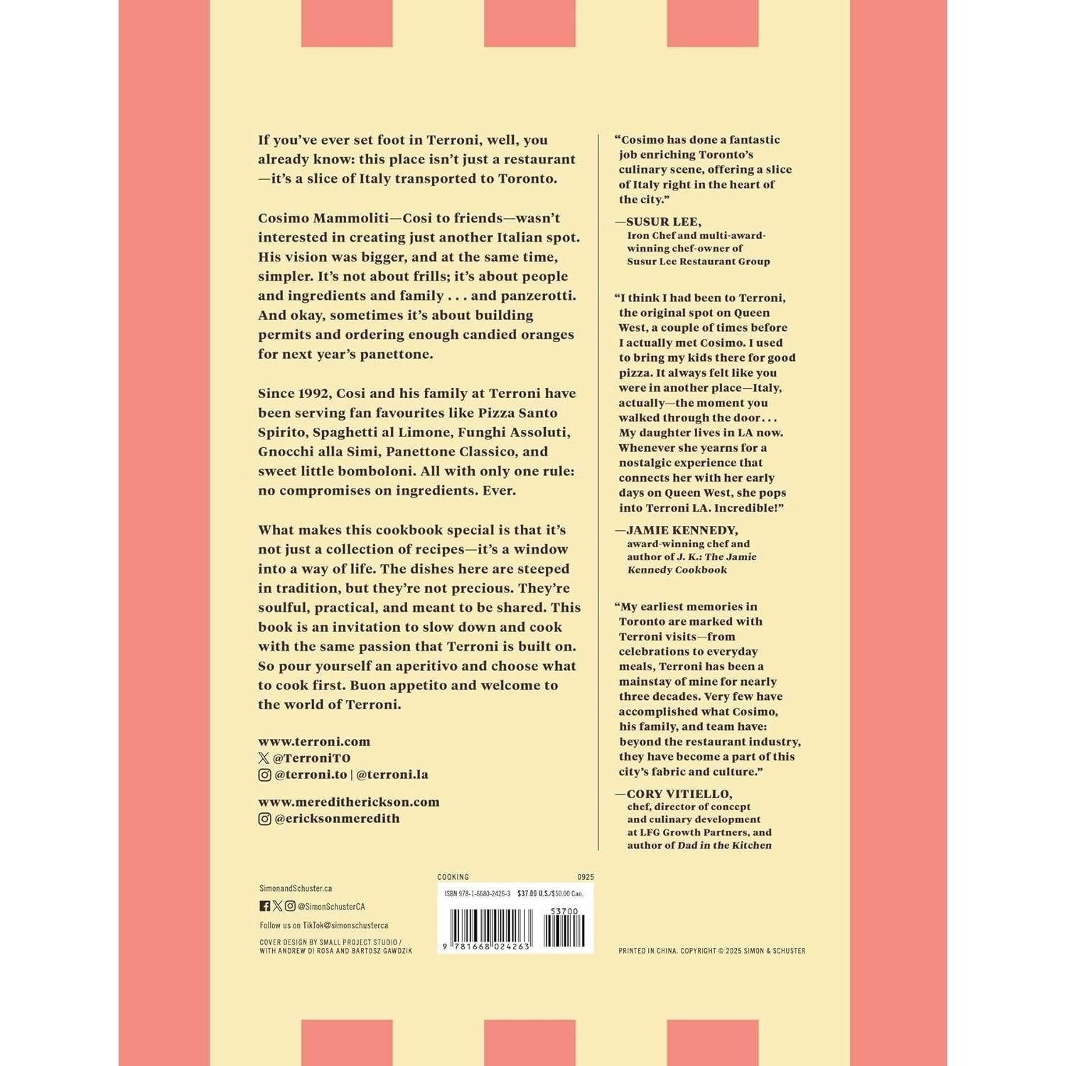 La Cucina Di Terroni: The Cookbook