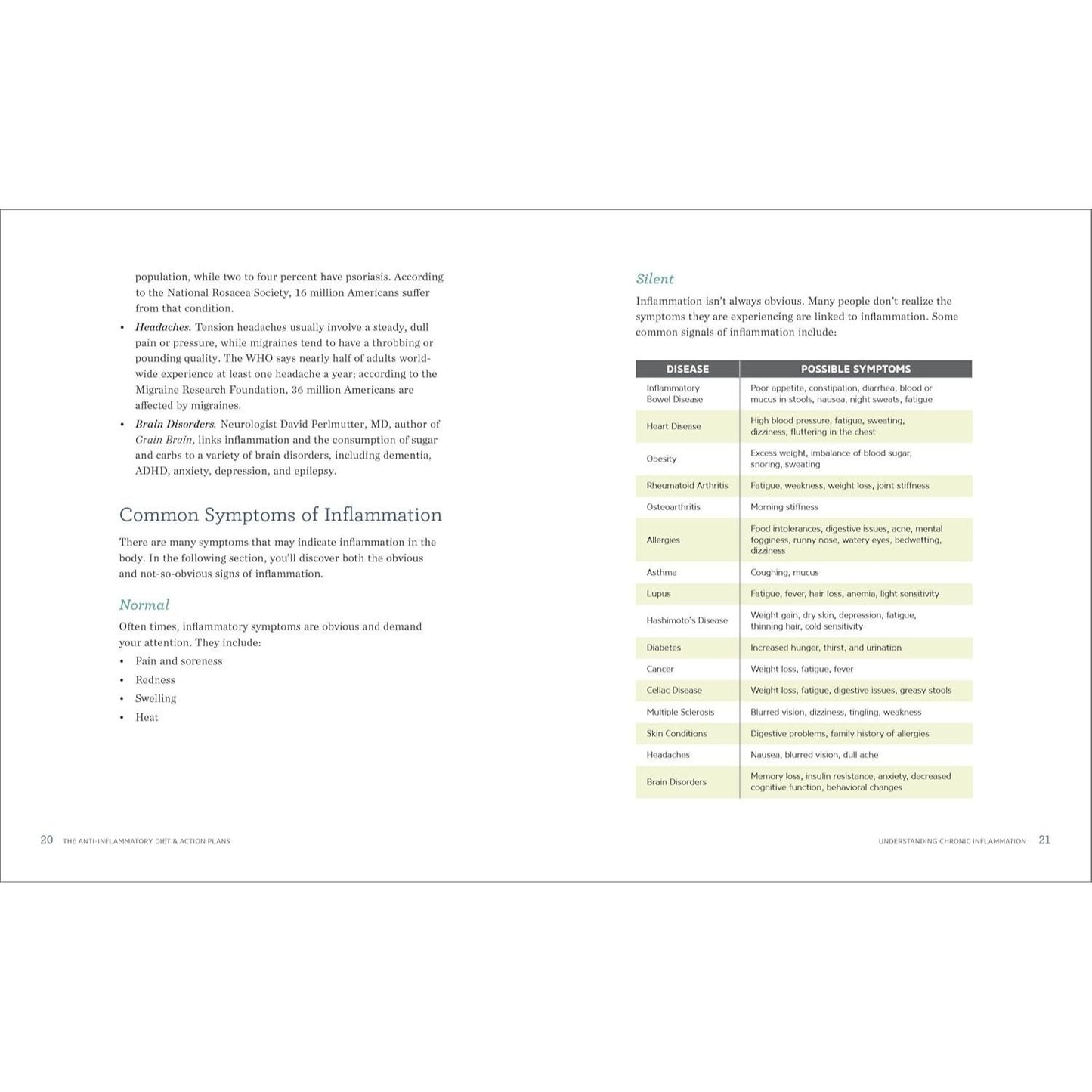 The Anti-Inflammatory Diet & Action Plans: 4-Week Meal Plans to Heal the Immune System and Restore Overall Health (Spiral Bound)