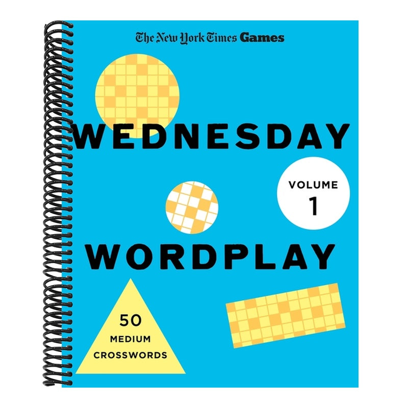 New York Times Games Wednesday Wordplay Volume 1: 50 Medium Crosswords