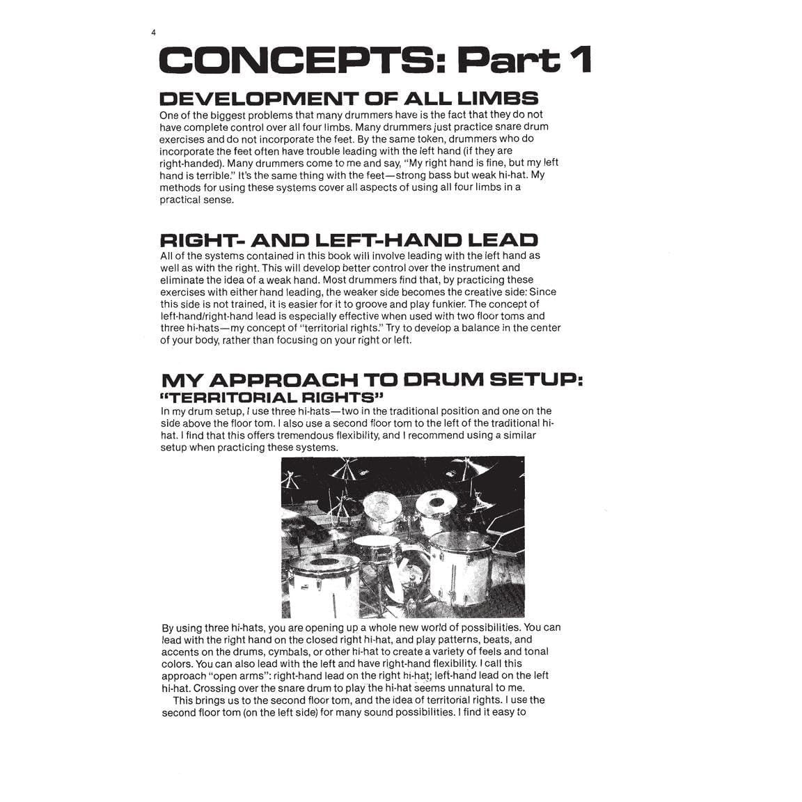 The New Breed: Systems for the Development of Your Own Creativity (Book/Online Audio) - Drum Book Wi