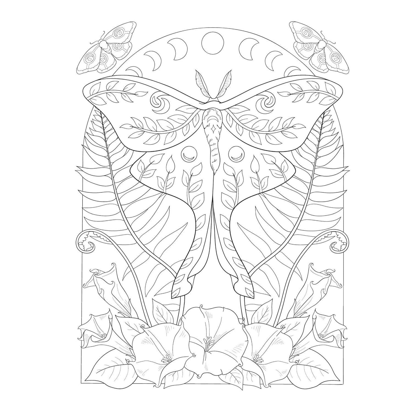 Creative Haven Witchcraft Coloring Book: Spellbinding Designs