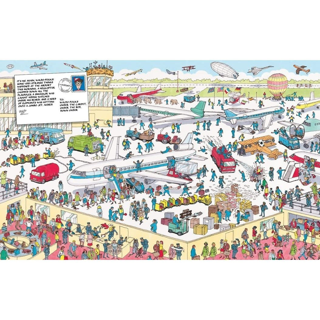 Where's Waldo?: Deluxe Edition (a Hidden Object Search-And-Find Puzzle Book - A Perfect Gift & Travel Companion for All Ages) (Anniversary)