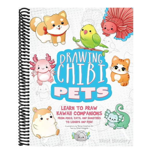 Drawing Chibi Pets: Learn to Draw Kawaii Companions, from Dogs, Cats, and Hamsters to Lizards and Fish! (How to Draw Books)