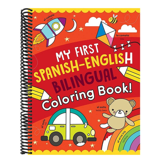 My First Spanish-English Bilingual Coloring Book!