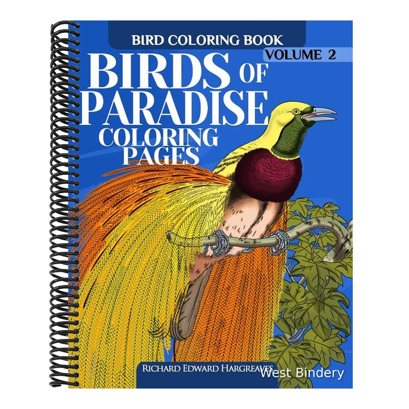 Birds of Paradise Coloring Pages - Bird Coloring Book