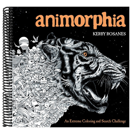 Animorphia: An Extreme Coloring and Search Challenge