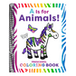A is for Animals!: Preschool Coloring Book (Spiral Bound)