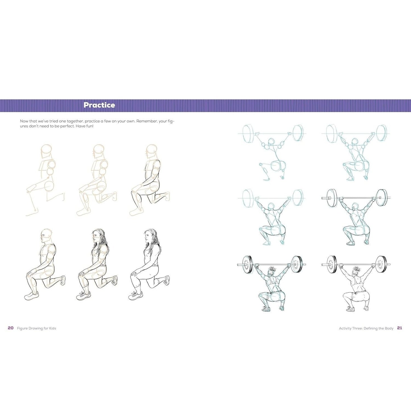 Figure Drawing for Kids: A Step-By-Step Guide to Drawing People